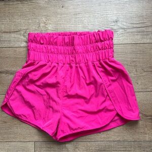 Vibrant Pink Women's Athletic Short